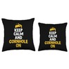 Keep Calm And Cornhole On Bean Bag Corn Toss Throw