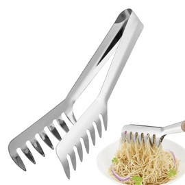 Spaghetti Tongs, Salad, Serving Tongs, Pasta Tongs, 25 cm, Spaghetti Tongs, Ideal for Salad or Serving Vegetables, Dishwasher Safe