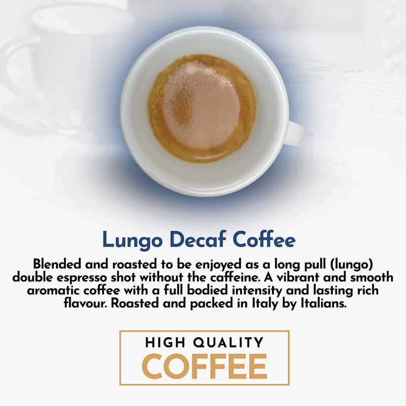 THE EDEN PROJECT 30 Lungo Decaf Nespresso Compatible Coffee Pods