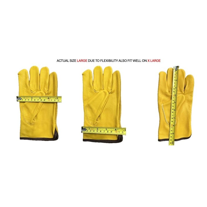 Heavy-Duty Protective Gloves with Secure Grip for Gardening, Yard Work,