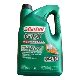 Aceite para motor Castrol semi-sintético GTX 25W-60 473mL