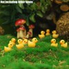 Odoria 1/12 Miniature Ducks Dollhouse Decoration Accessories, 12Pcs