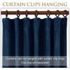 StangH 120 inches Long Velvet Curtains for High Ceiling Living