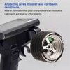 RC Transmitter Steering Wheel, Aluminum Alloy Trigger One Handed Control