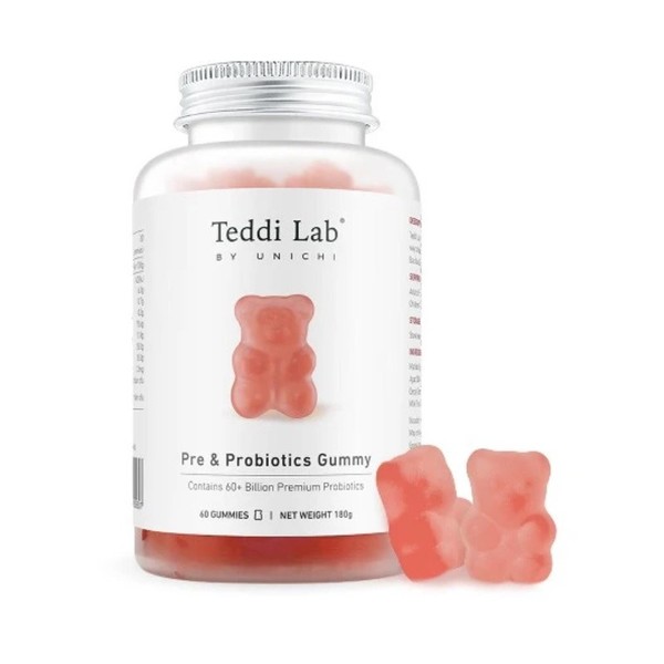 Unichi Teddi Lab by Unichi Pre & Probiotics Gummies X