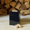 Valiant Firelighter Storage Box - Metal Container with Flip Top