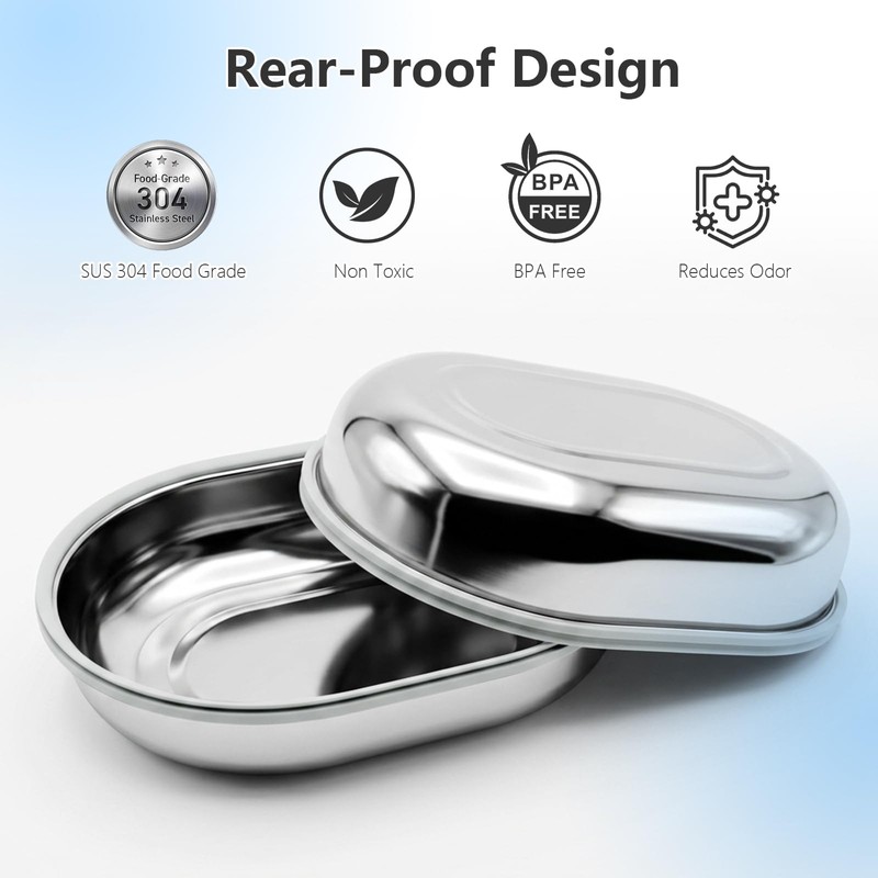 Stainless Steel Bowl for Automatic Pet Feeder, SUS 304, 2