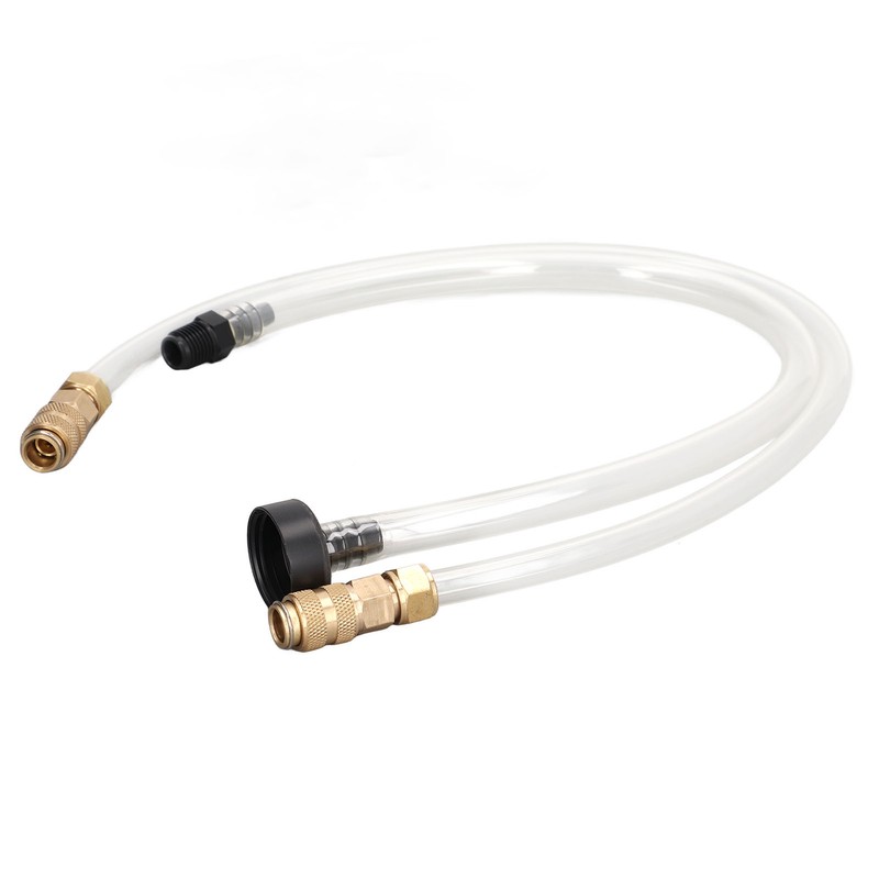 Oil Filler Bleed Tube Kit Bridge Tube PVC Brass for