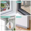 MOPMS Draft Stopper Sweep, Door Weatherproofing Stripping, Window Seal Strip