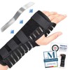 YOLONCE Wrist Support for Carpal Tunnel Syndrome, Adjustable Wrist Brace,