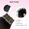 OiMiGO Yaki Hair Extensions Human Hair, Tape in Hair Extensions