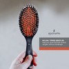 Spornette Classic Cushion Hair Brush, Boar & Ball-Tipped Nylon Bristles