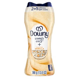 Downy Comfy Cozy In-Wash Laundry Scent Booster Beads, Toasted Vanilla Scent, 13 oz, Softness and Freshness