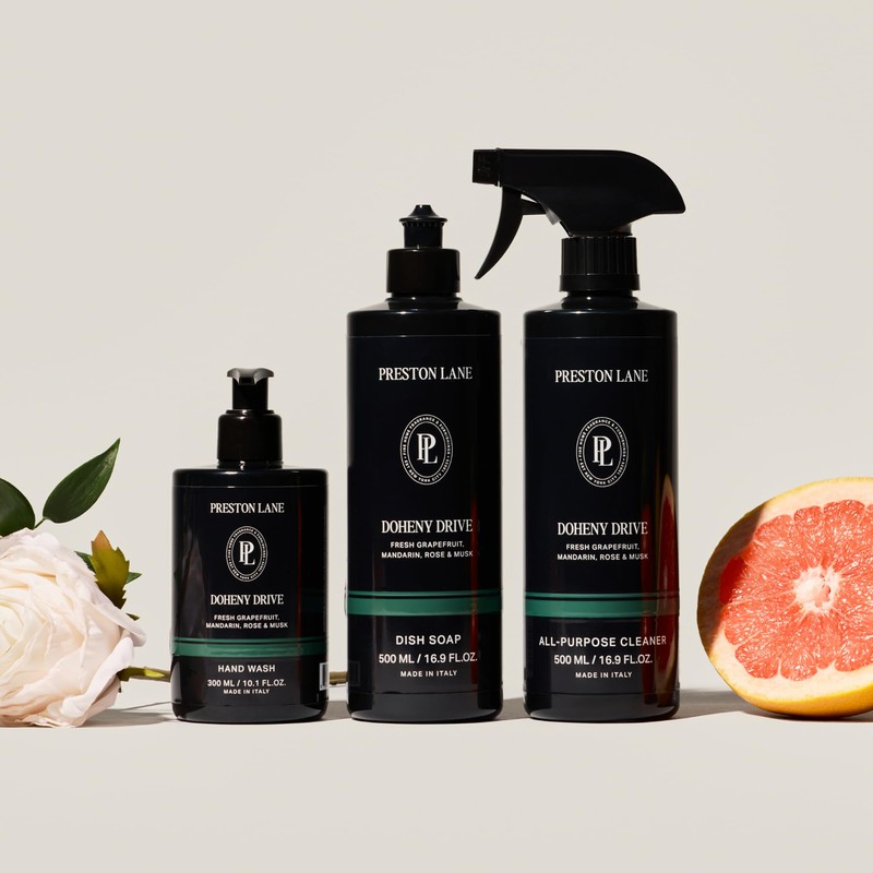 Preston Lane Luxury Kitchen Set – Hand Wash, Dish Soap