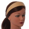Beige Wide Chunky PU Leather, Faux Leather Hair Band/HeadBand/Alice Band