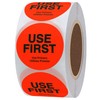 Hybsk Fluorescence USE First Stickers Restaurant Food Service FIFO Label