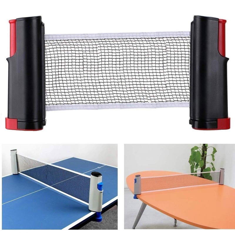 1Pcs Retractable Table Tennis Net Rack PortableReplacement Ping Pong Accessories