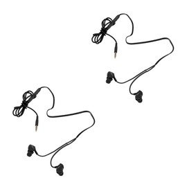 Operitacx 2 Stück Ohrbügel Kopfhörer mit Mikrofon Ergonomisches Design für Sport Freizeit Kompatibel mit Meisten Mobiltelefonen Einfache Bedienung für Pc Laptop Tablet