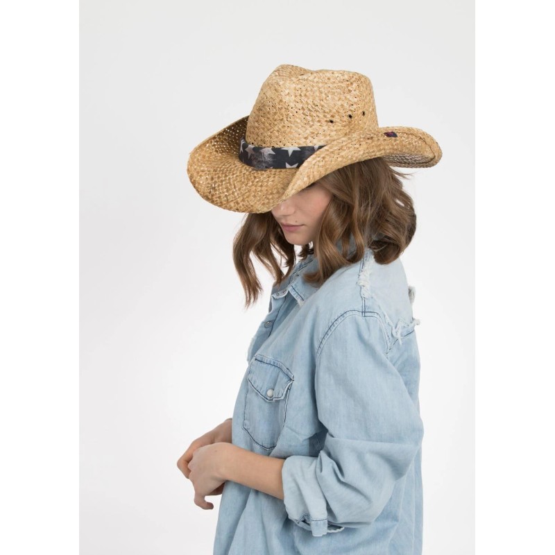 Peter Grimm Hadley Drifter Cowboy Hat - Natural Brown