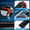 TONOYTIM Tape On Window Visors Rain Guards Side Wind Deflectors