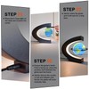 COCOSY LED Globe C Shape Floating Globe 8.5cm Magnetic Floating