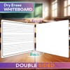 2 Pack Dry Erase Music Staff Lap Whiteboard 9"X12" l
