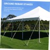 Totority Heavy Duty Ground Stakes Reliable Trampoline Wind Anchors for