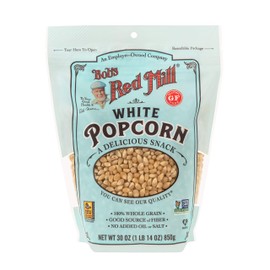 Bob's Red Mill White Popcorn, 30oz (Pack of 1) - Non GMO, Whole Grain, Vegan, Kosher