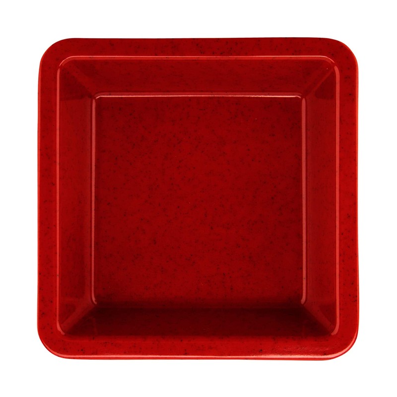 G.E.T. Enterprises ML-122-RSP Red Sensation 6 oz. Square Side Dish