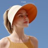 Women Sun Visor Wide Brim Empty Top UV Protection Beach
