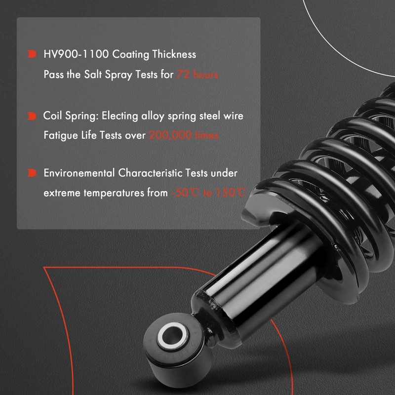 A-Premium Set (4) Front and Rear Complete Shock Absorber Strut