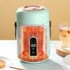 Mini Rice Cooker Efficient Heating Insulated Portable Multifunction Soup Porridge
