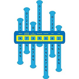 Really Good Stuff Slide and Learn Place Value - Intermediate