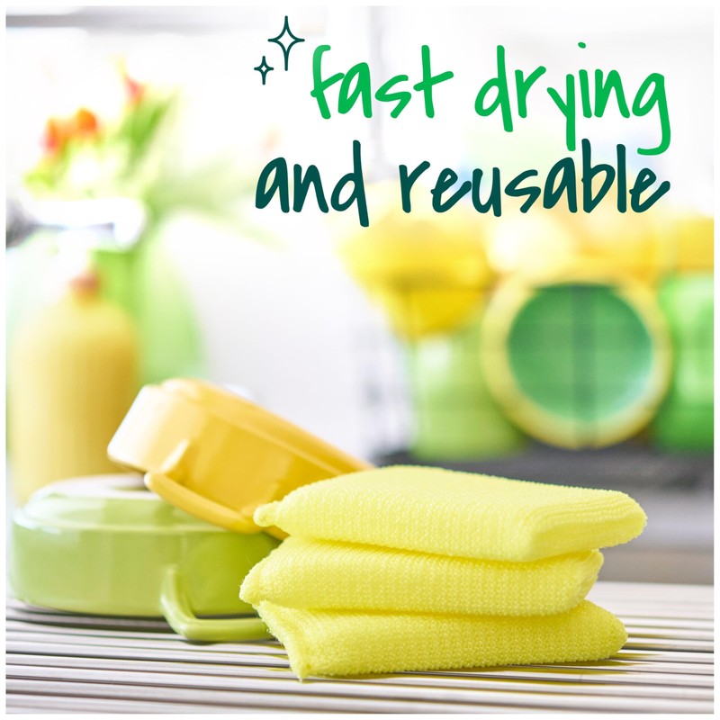 Scotch-Brite Dobie Pads, Dobie Sponge for All Purpose Cleaning of