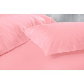 Luxury Microfiber Pillowcase Set – Ultra Soft, Breathable & Wrinkle-Resistant – Standard Size 50x75cm – Machine Washable (Pink)