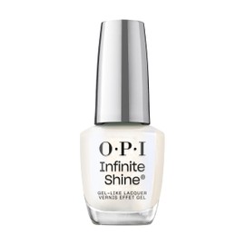 OPI OPI Infinite Shine Shimmer Takes All | Sheer Soft White Shimmer Long Wear Gel Like Nail Polish | Vegan, Long Lasting, Streak Free