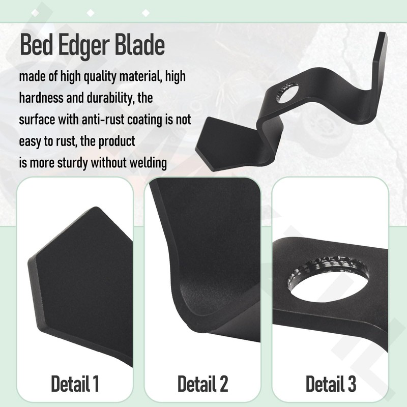 WHMYZHL 4180-710-6001 Bed Edger Blade Compatible with Stih-l Trimmer Bed