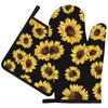 Sabobo Sunflower Gifts Oven Mitts and Pot Holders Set of