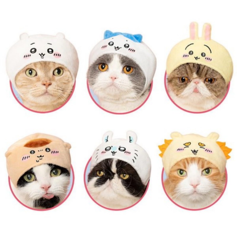 Cute Cute Cat Headwear, Set of 6 Types (Chihuawa), Full