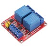 2 Channel Relay Module Red Board Relay Module with Optocoupler