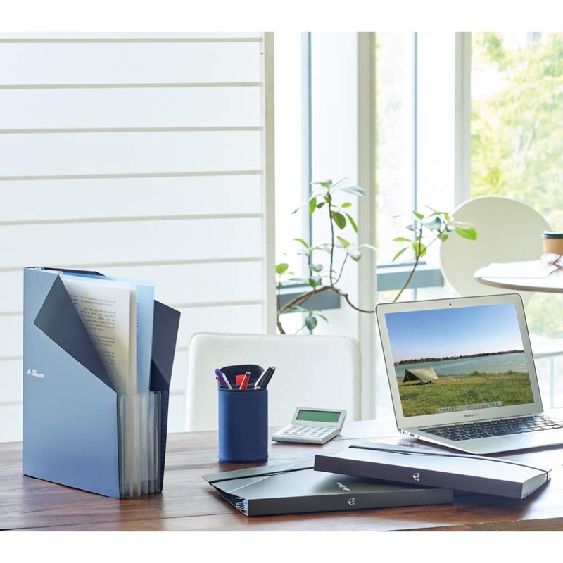 Lihit Lab Document File Stand File A4 Olive F7771-22