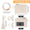 KNGITRYI Wallet Keychain Wristlet for Women,Slim RFID Credit Card Holder