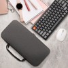 Geekria 75%-80% Funda para Teclado, Carcasa Dura, Bolsa de Transporte