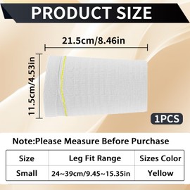Edksegjcsous Catheter Leg Bag Holder, Leg Holders Reusable Elastane Stitched Wrapped Urine Bag Catheter Leg Bag Sleeves Holder Drainage Bag Stay in Place Strap Catheter Stabilization Device Urine Bags Calf Holder