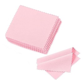 30 Pcs Silver Polishing Cloths For Jewellery, Reusable Silver Cleaning Cloth With Pink, For Gold, Silver And Pearl, And More