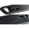 1 x JDM Carbon Fiber Look Bumper Front License Plate