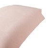 MUJI 84095719 Washed Duvet Cover, SD Pink