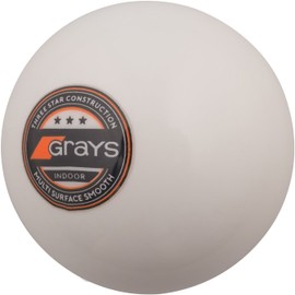 Grays Indoor Indoor Hockey Ball - White, 5.5 oz