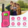 AWANFI Long Range Walkie Talkie Set with LED Flashlight Lanyard,
