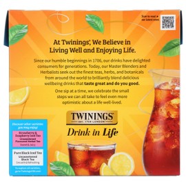 Twinings Lemon Iced Tea Bags, 72 CT
